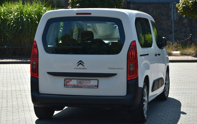 Citroen Berlingo cena 65900 przebieg: 106000, rok produkcji 2019 z Kruszwica małe 379